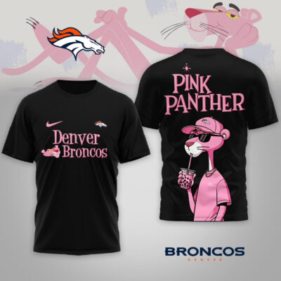 Denver Broncos | Premium NFL Pink Panther 3D Shirt