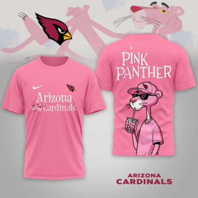 Arizona Cardinals | Premium NFL Pink Panther 3D Shirt