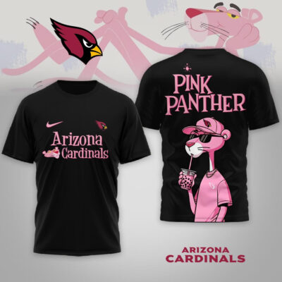 Arizona Cardinals | Premium NFL Pink Panther 3D Shirt