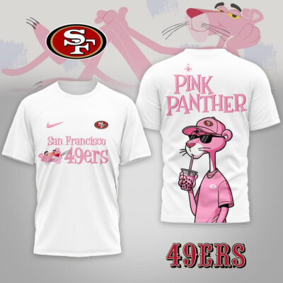 San Francisco 49ers | Premium NFL Pink Panther 3D Shirt