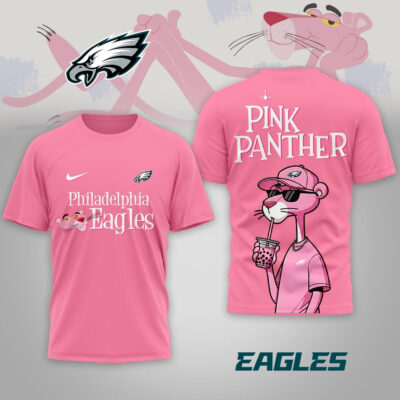Philadelphia Eagles | Premium NFL Pink Panther 3D Shirt
