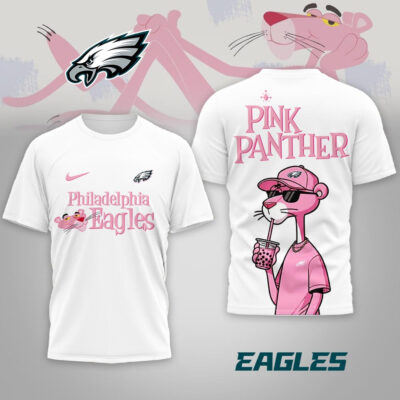 Philadelphia Eagles | Premium NFL Pink Panther 3D Shirt