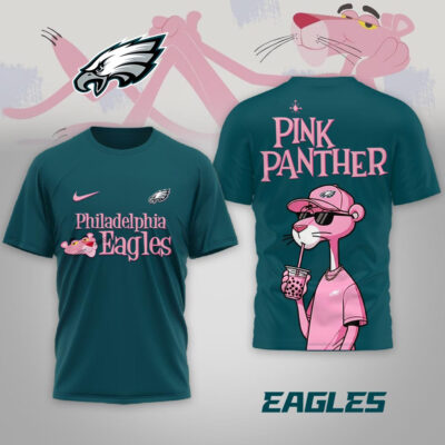Philadelphia Eagles | Premium NFL Pink Panther 3D Shirt
