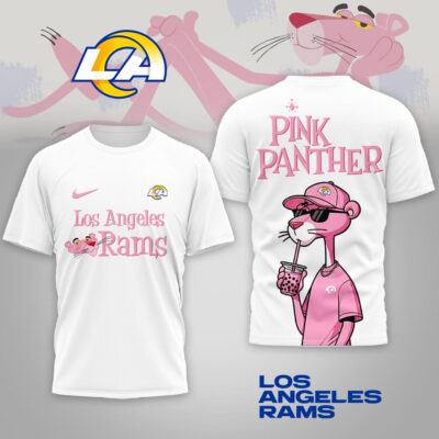 Los Angeles Rams | Premium NFL Pink Panther 3D Shirt