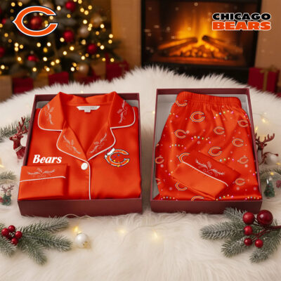 Chicago Bears | Premium NFL Christmas Cozy Pajamas