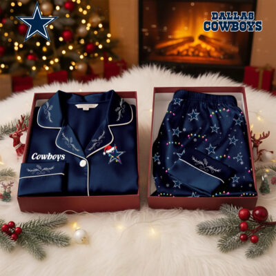 Dallas Cowboys | Premium NFL Christmas Cozy Pajamas