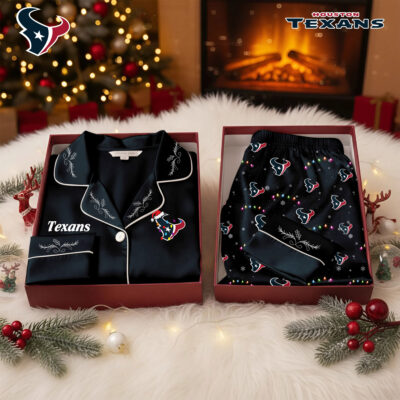 Houston Texans | Premium NFL Christmas Cozy Pajamas