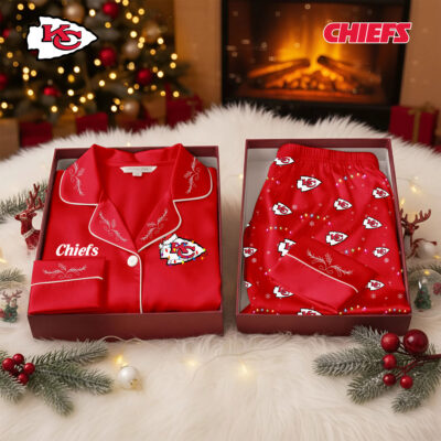 Kansas City Chiefs | Premium NFL Christmas Cozy Pajamas