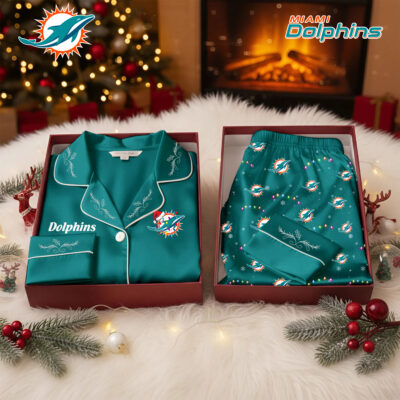 Miami Dolphins | Premium NFL Christmas Cozy Pajamas