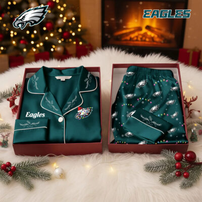 Philadelphia Eagles | Premium NFL Christmas Cozy Pajamas