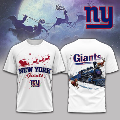 New York Giants | Premium NFL Sweet Christmas 3D Shirt - 5XL
