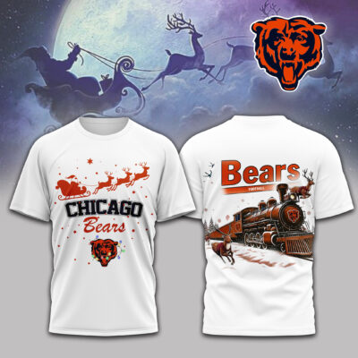 Chicago Bears | Premium NFL Sweet Christmas 3D Shirt - XL