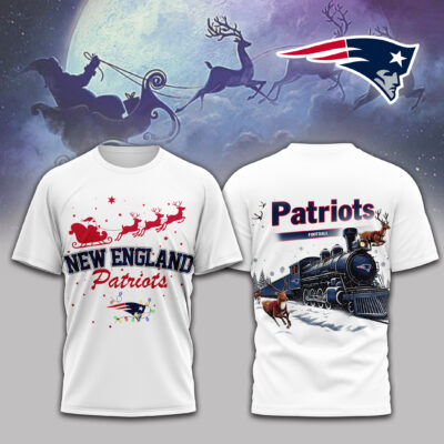 New England Patriots | Premium NFL Sweet Christmas 3D Shirt - 4XL