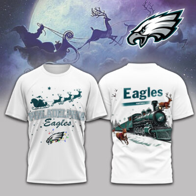 Philadelphia Eagles | Premium NFL Sweet Christmas 3D Shirt - 2XL