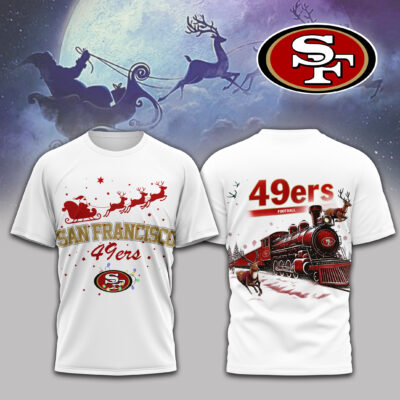 San Francisco 49ers | Premium NFL Sweet Christmas 3D Shirt - XL