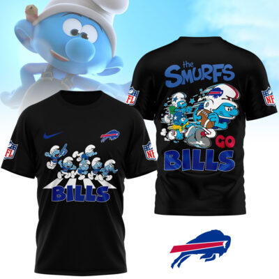 Buffalo Bills | Premium NFL The Smurfs 3D Shirt