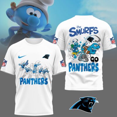 Carolina Panthers | Premium NFL The Smurfs 3D Shirt