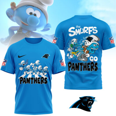 Carolina Panthers | Premium NFL The Smurfs 3D Shirt