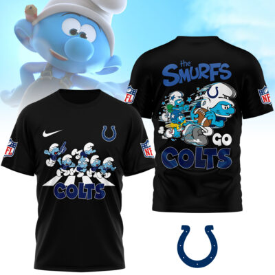 Indianapolis Colts | Premium NFL The Smurfs 3D Shirt
