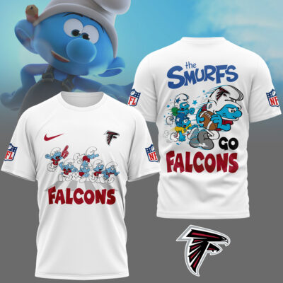Atlanta Falcons | Premium NFL The Smurfs 3D Shirt