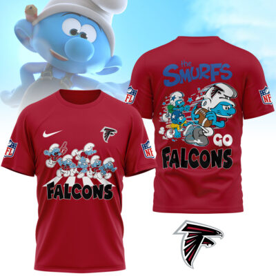 Atlanta Falcons | Premium NFL The Smurfs 3D Shirt