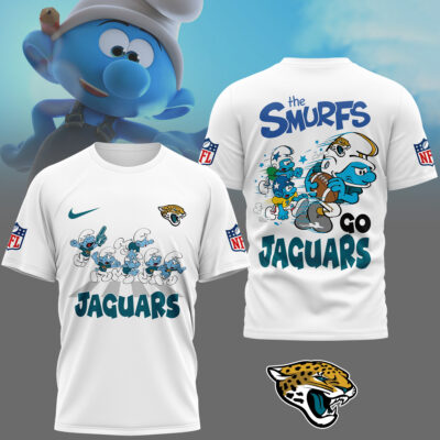 Jacksonville Jaguars | Premium NFL The Smurfs 3D Shirt