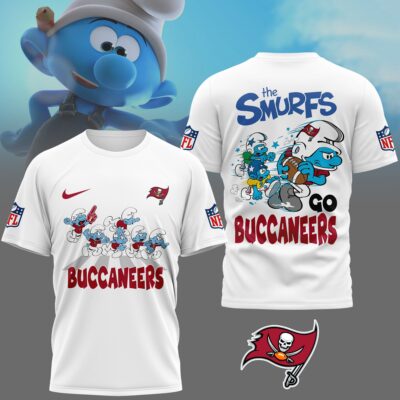 Tampa Bay Buccaneers | Premium NFL The Smurfs 3D Shirt