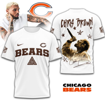 Chicago Bears | Premium NFL Chris Brown 3D Shirt