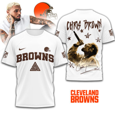 Cleveland Browns | Premium NFL Chris Brown 3D Shirt