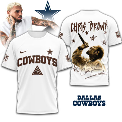 Dallas Cowboys | Premium NFL Chris Brown 3D Shirt
