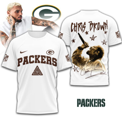 Green Bay Packers | Premium NFL Chris Brown 3D Shirt