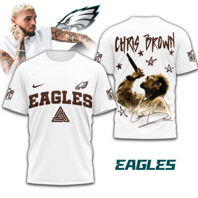 Philadelphia Eagles | Premium NFL Chris Brown 3D Shirt