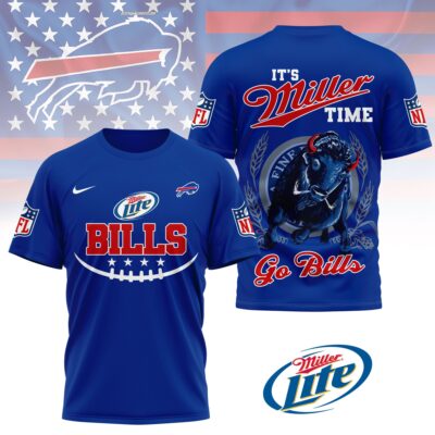 Buffalo Bills | Premium NFL Miller Lite 3D Shirt