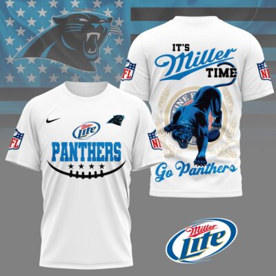 Carolina Panthers | Premium NFL Miller Lite 3D Shirt