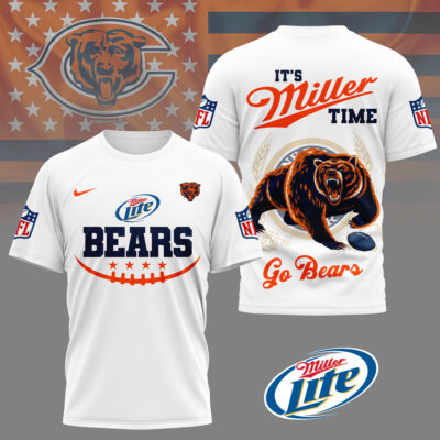 Chicago Bears | Premium NFL Miller Lite 3D Shirt