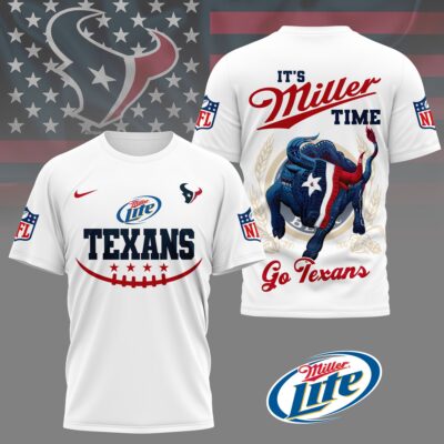 Houston Texans | Premium NFL Miller Lite 3D Shirt