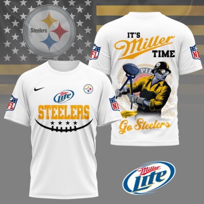 Pittsburgh Steelers | Premium NFL Miller Lite 3D Shirt