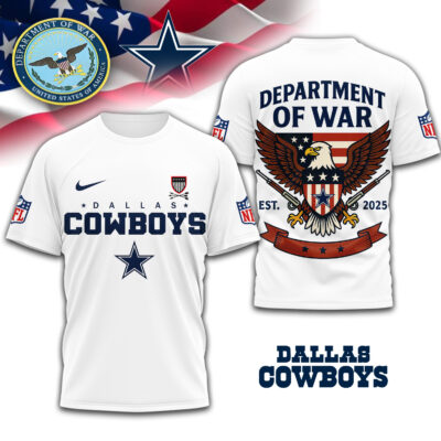 Dallas Cowboys | Premium NFL Department Of War 3D Shirt