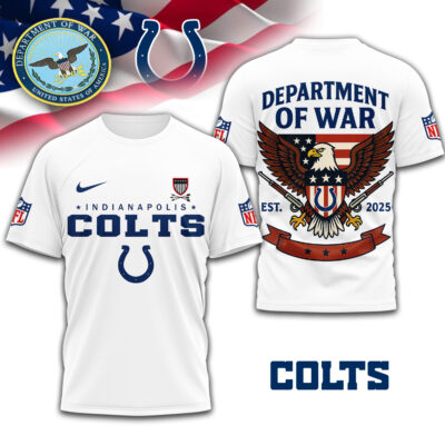 Indianapolis Colts | Premium NFL Department Of War 3D Shirt