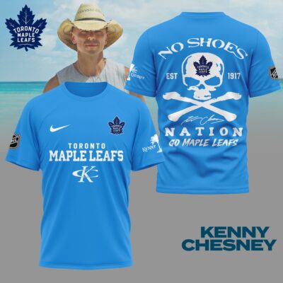 Toronto Maple Leafs | Premium NHL Kenny Chesney Fan 3D Shirt