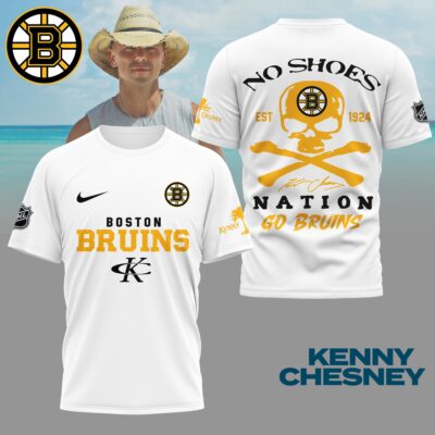 Boston Bruins | Premium NHL Kenny Chesney Fan 3D Shirt