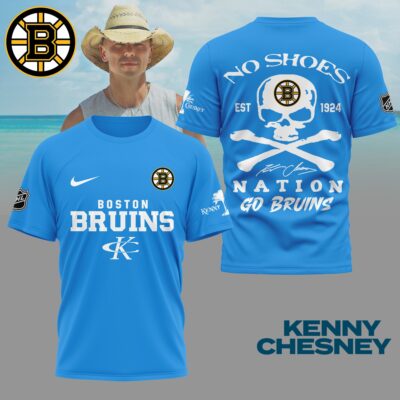 Boston Bruins | Premium NHL Kenny Chesney Fan 3D Shirt