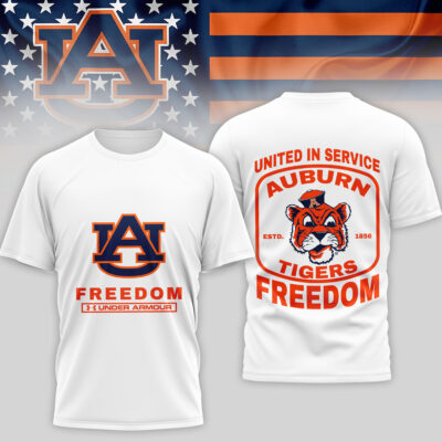 Auburn Tigers | Premium NCAA United In Service 3D Shirt