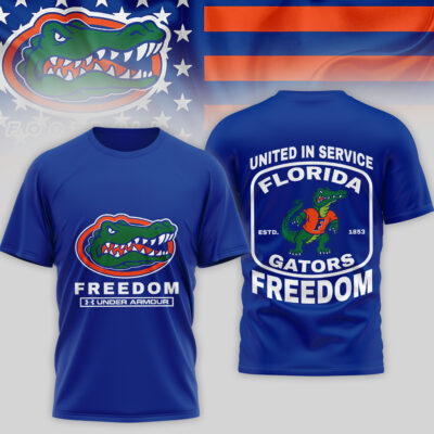 Florida Gators | Premium NCAA United In Service 3D Shirt