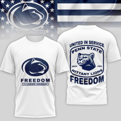 Penn State Nittany Lions | Premium NCAA United In Service 3D Shirt
