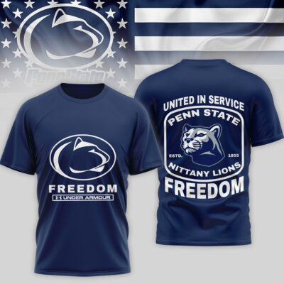 Penn State Nittany Lions | Premium NCAA United In Service 3D Shirt