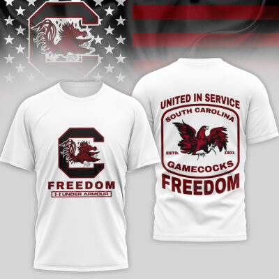 South Carolina Gamecocks | Premium NCAA United In Service 3D Shirt