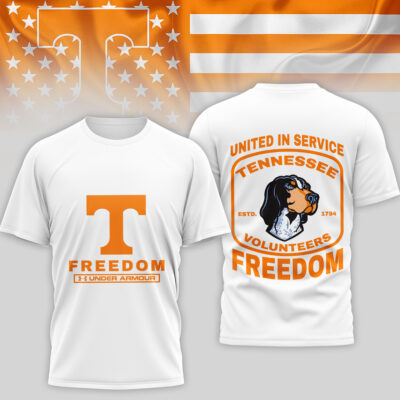 Tennessee Volunteers | Premium NCAA United In Service 3D Shirt