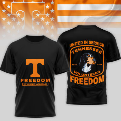 Tennessee Volunteers | Premium NCAA United In Service 3D Shirt