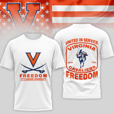 Virginia Cavaliers | Premium NCAA United In Service 3D Shirt
